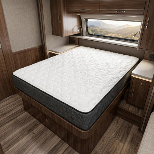 10" RV King 72 x 80 Foam Firm Hybrid Mattress