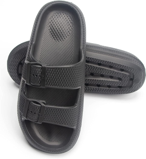 Womens Slip-on Sandals - Casual, Cute & Comfortable Slippers 