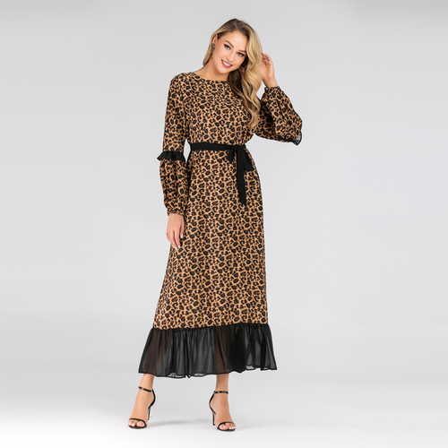Raffle Leopard Dubai Dresses