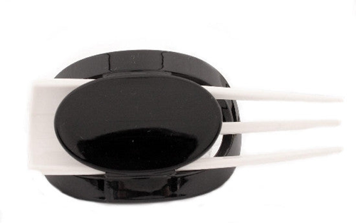 Black & White Combination Mode Pin Thru Pony