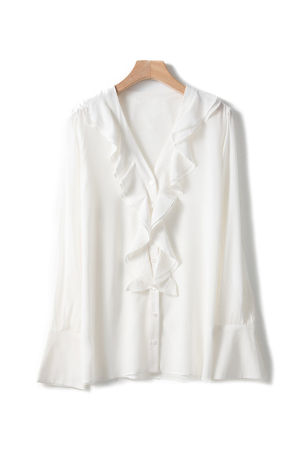 Fangyan | Rhinocerous Silk Blouse