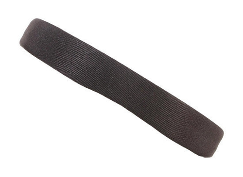 Velvet Headband with Teeth (in Black)