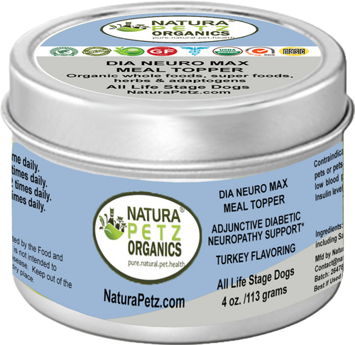 Dia Neuro Max Meal Topper* Adjunctive Diabetic Neuropathy Support* For Dogs & Cats