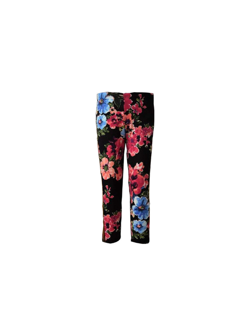 Floral Black Print Leggings