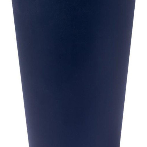Navy Blue Silicone Straight Shape Stemless Pint Glass