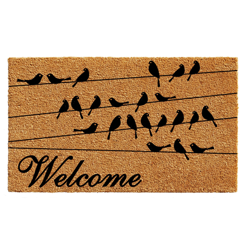 Calloway Mills Calloway Mills Black Bird Welcome Doormat