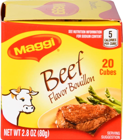MAGGI BEEF CUBE 20 COUNT 