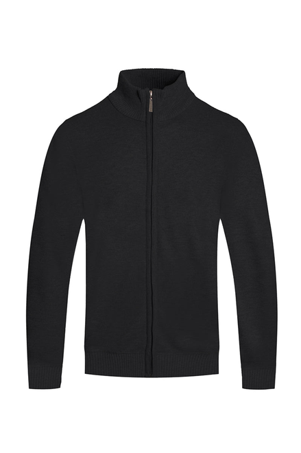 Full Zip Knit Sweater