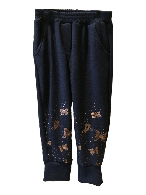 Hacci Joggers With Butterfly Foil Graphic