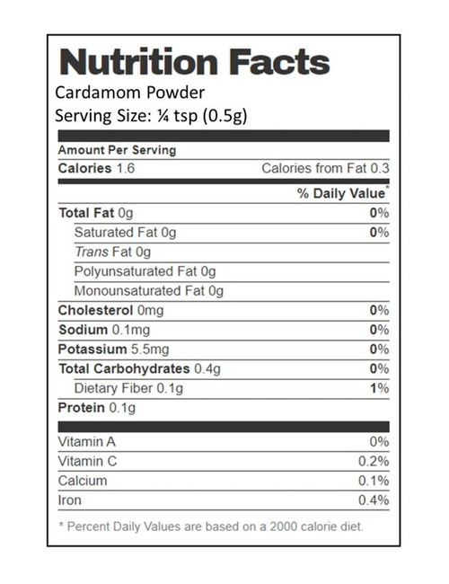 Cardamom Ground - Elaichi Powder (Cardamom Powder)