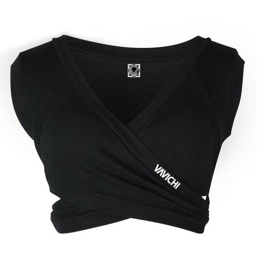 VaVichi Queens Cross Crop top