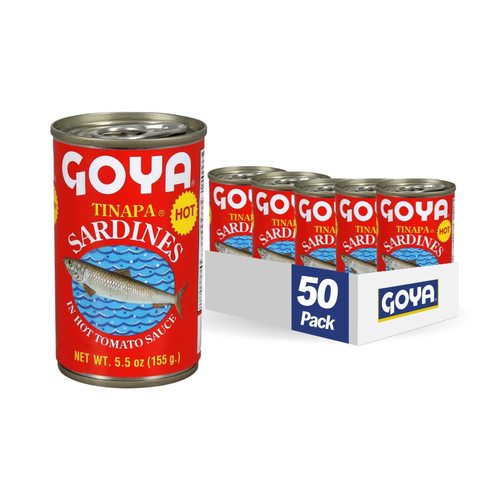 GOYA SARDINES TOMATO HOT SAUCE 