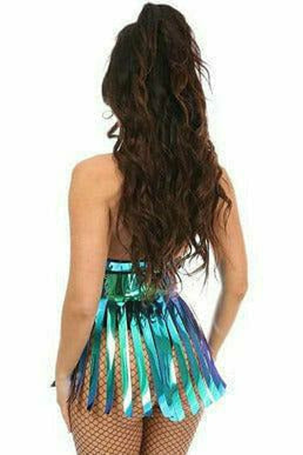 Holo Fishnet Harness