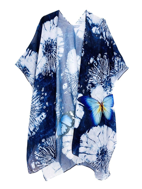 Tie-Dye Butterfly Kimono