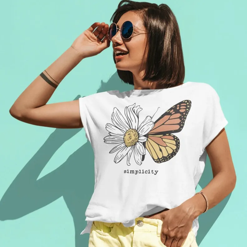 Women's Retro Simplicity T-Shirt 