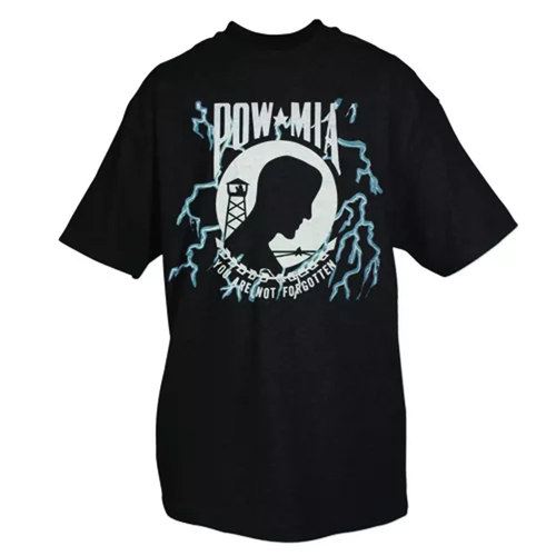 POW/MIA- You Are Not Forgotten T-Shirt Black