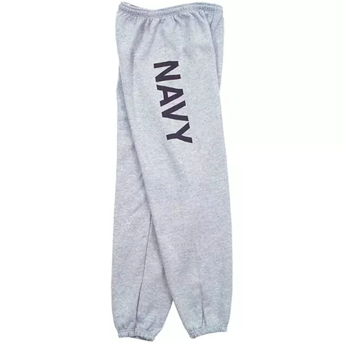 Navy Mens Sweatpant Grey