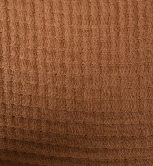 50" X 60" Bronze Cotton Throw Blanket with Tassels
