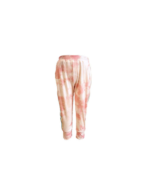 Tie Dye Joggers ft Rainbow Tape