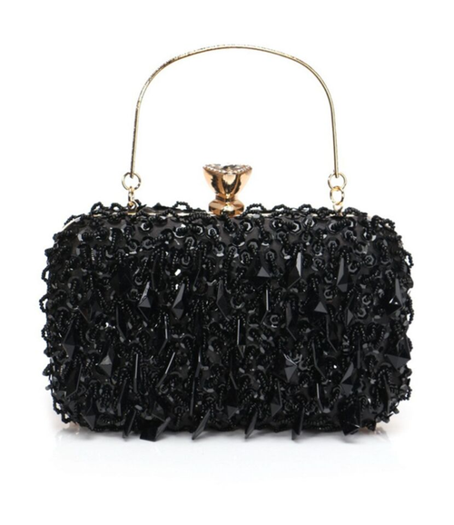 Radiant Square Clutch Bag