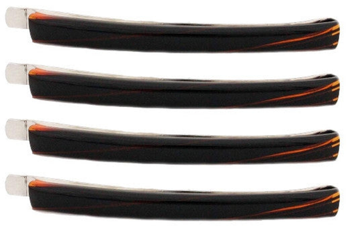 French Bobby Pin Tortoise Shell 2 pairs