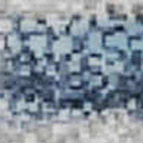 5' X 8' Denim Blue Ivory And Gray Geometric Washable Area Rug With UV Protection