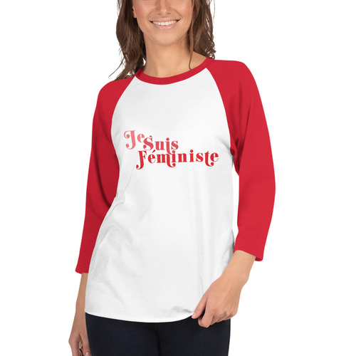 Je Suis Feministe Ringer T-Shirt