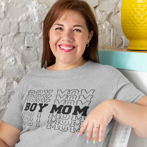 Women's Boy Mom T-Shirt 