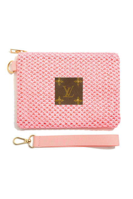 Upcycled Crochet Wristlet