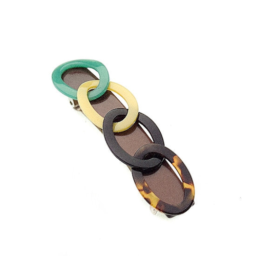 Chain Colors  Barrette 