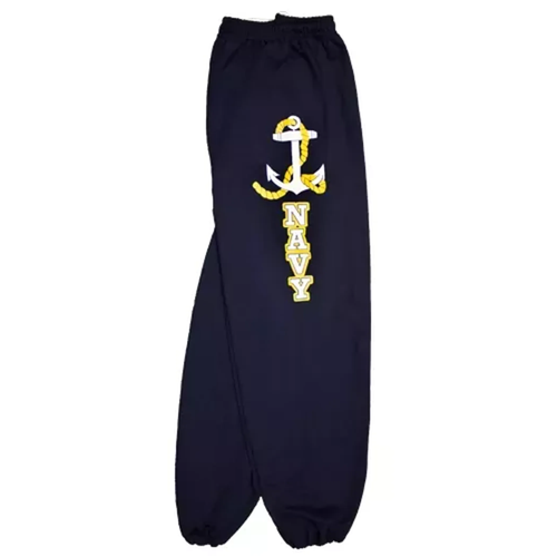 Navy Logo Mens Sweatpant Navy