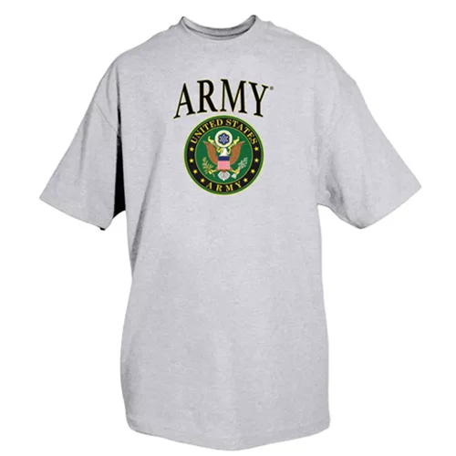 Army T-Shirt Heather Grey