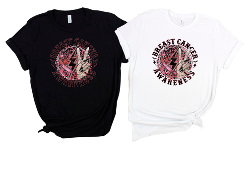 Breast Cancer Awareness- Rockstar Shirt #2