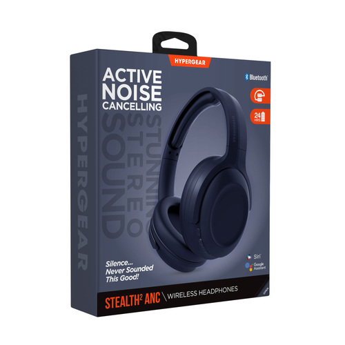 HyperGear Stealth2 ANC Wireless Headphones 