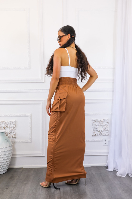 Break The Wind Windbreaker Cargo Style Skirt