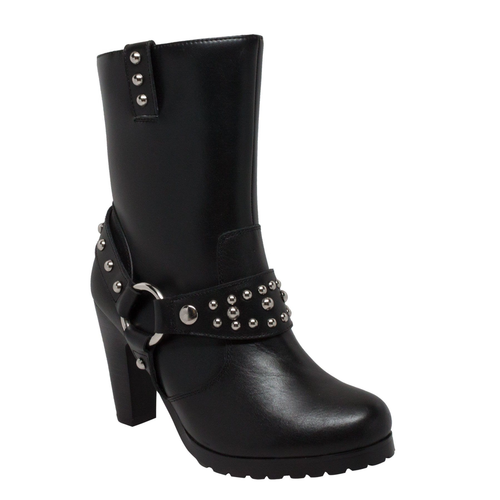 Women's 10" Harness Biker Boot
