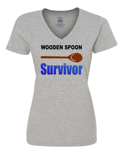 Wooden Spoon Survivor Ladies Shirt