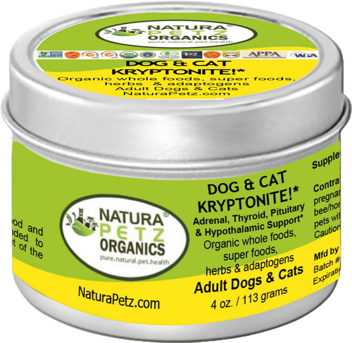 Dog And Cat Kryptonite Meal Topper - Adrenal, Thyroid, Pituitary & Hypothalamic Support*