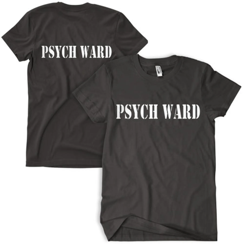 Psych Ward T-Shirt, Black