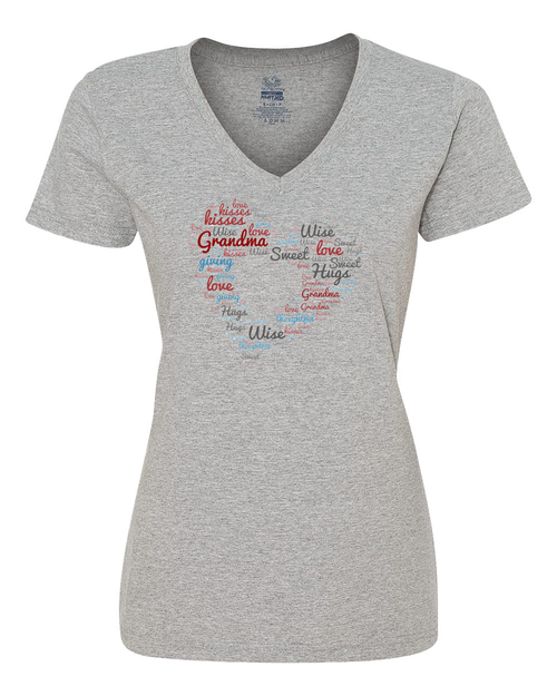 Grandma's My Heart Ladies Shirt