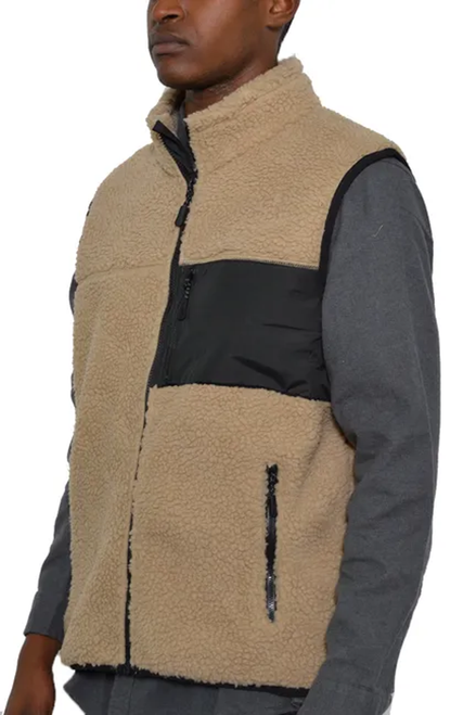 Sherpa Full Zip Vest