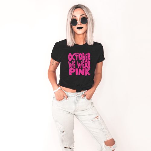 In October We Wear Pink-Shirt