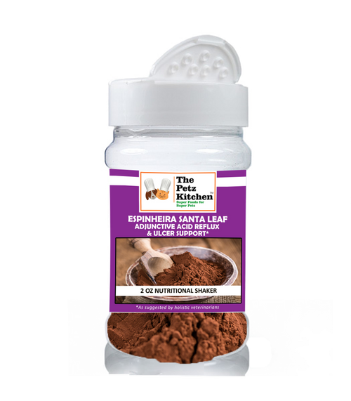Espinheira Santa Leaf - Adjunctive Acid Reflux & Ulcer Support* The Petz Kitchen For Dogs And Cats*