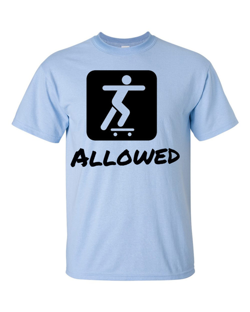 Skateboarding Allowed Youth t-shirt Youth