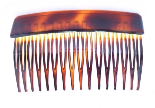 Large Lip French Back Comb (Tortoise Shell or Black)