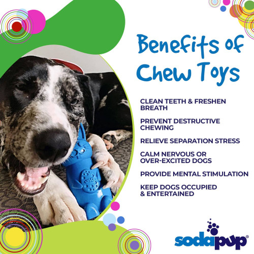Bunny Nylon Chew Toy for Aggressive Chewers 