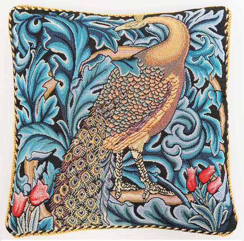 Tapestry Cushion Bag - Art-William Morris-The Peacock Pillowcase/Cushion Cover 