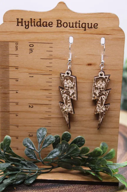 HP Lightning Bolts || Dangle Earrings || Hypoallergenic