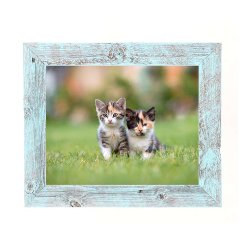 10X10 Rustic Blue Picture Frame