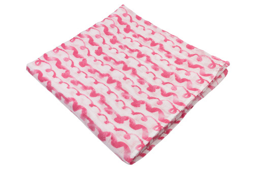 On Wednesdays We Wear Pink Swaddle